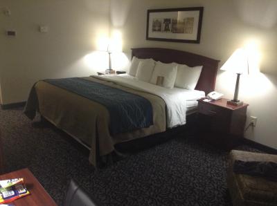 キングサイズのベッド