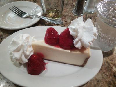 ストロベリーチーズケーキ