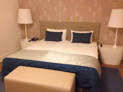 ベッドもゆったり