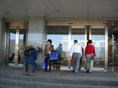 部屋から富士山が見えます！