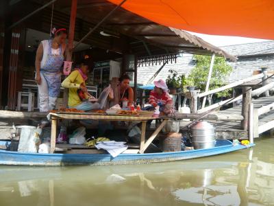 観光地としての水上マーケット