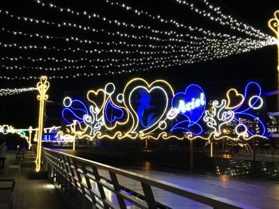 セントレアのイルミネーション