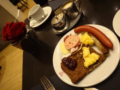 朝食ビッフェスタイル