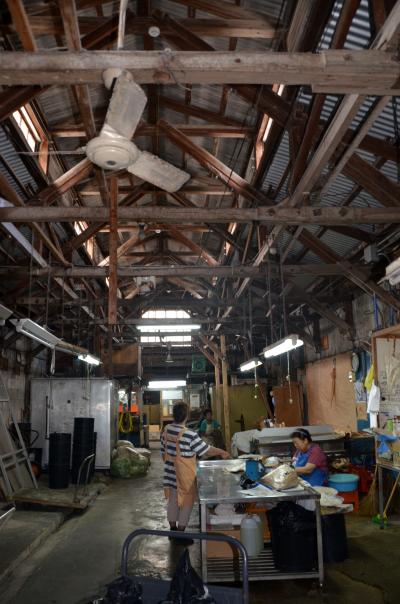 趣きのある市場です。