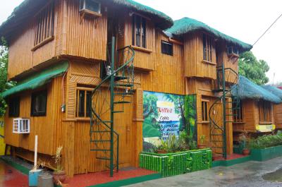 ホテルに行く途中のレンタルハウス