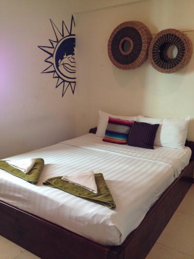 メキシカンな雰囲気のエコノミーホテル