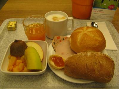 ある日の朝食メニュー。