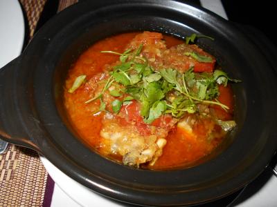 ラカイン風エビカレー