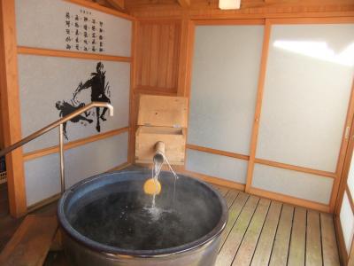 日帰り貸切風呂の利用です。