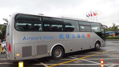 空港への無料シャトルバス