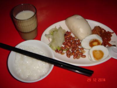 朝食はこんな感じ（時期によって変わるかも）