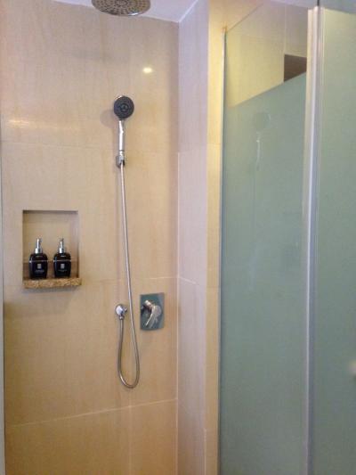 シャワーは水圧が物足りないかな？清潔だからオケ！