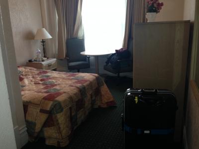 スーツケース1つ開くのが限界