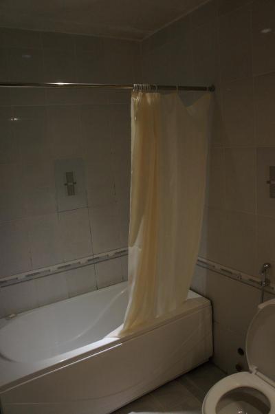 ダブルルームはバスタブ付きでした（ツインはなかった）