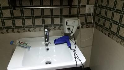 珍しくドライヤー完備、自分のを使いましたが、