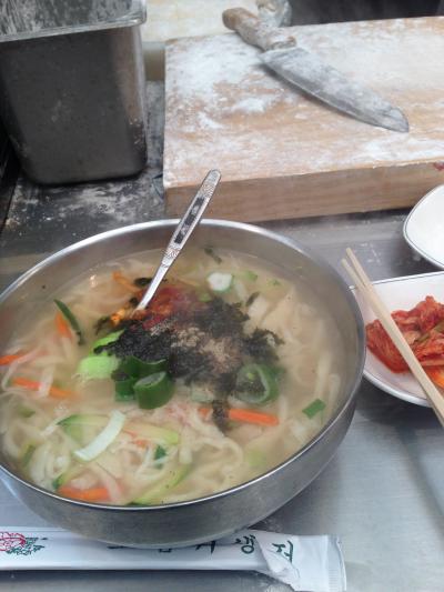 キンパもいいけどカルグクスも美味しい