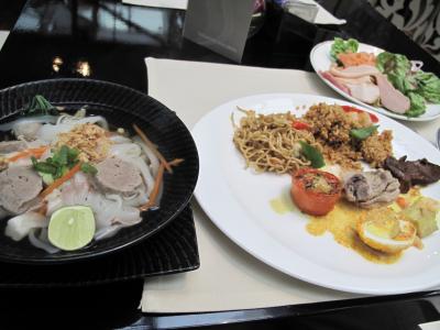 朝食バイキングも満足できます