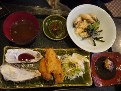 是非「牡蠣屋定食」を