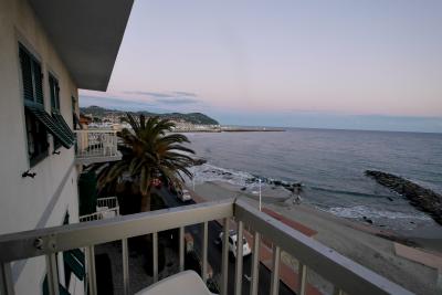 ベランダがついている