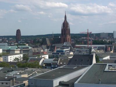 ホテルの部屋から旧市街方面