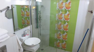 水圧、温度ともに問題なしでした。