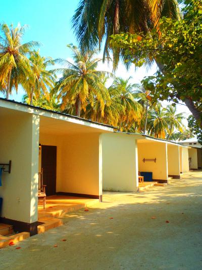 お部屋は2棟の長屋式のコテージです。