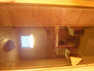 室内にはサウナも