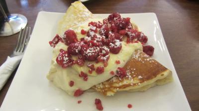 デカいパンケーキ！