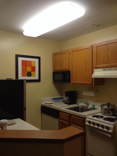 小さめのキッチン