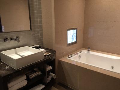 バスタブとシャワーは別です。広いバスルーム