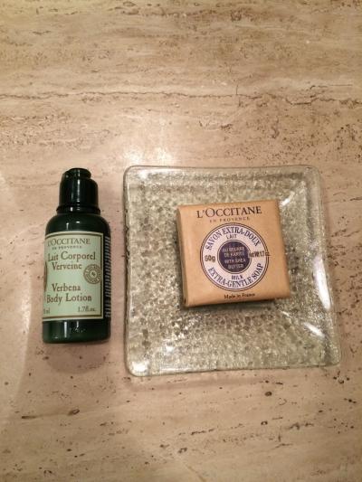 アメニティはロクシタン