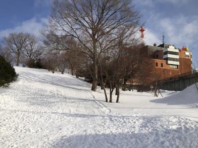 HTBの隣にある公園