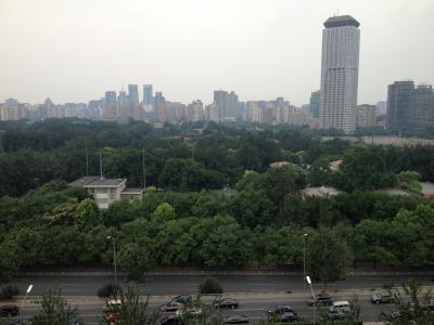 ホテルの部屋から