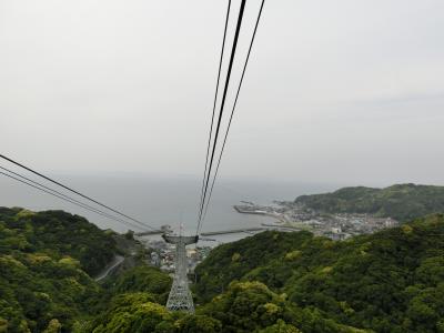 海を眺めながら登れます