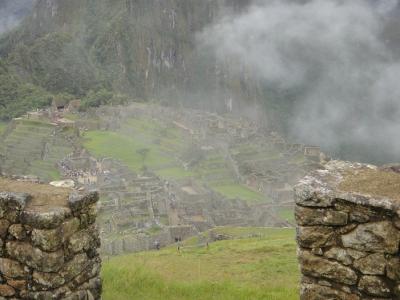マチュピチュ　歩行の注意点