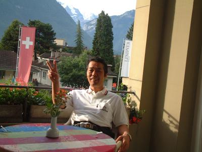 リンドナーグランドホテルで撮影