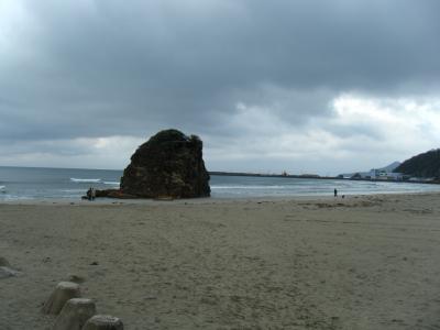 日本海を眺める神秘的なスポット