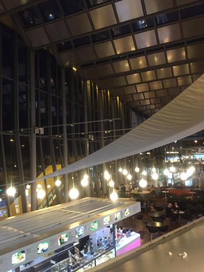 ターミナル２でスウェーデンからヨーロッパ諸国へ