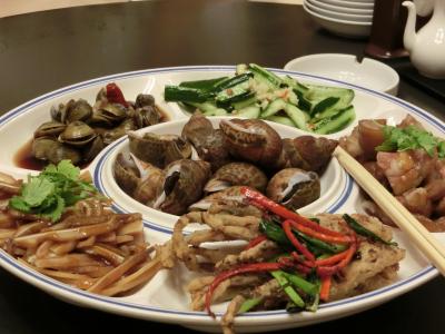 美味しい中華、珍味もいただけます