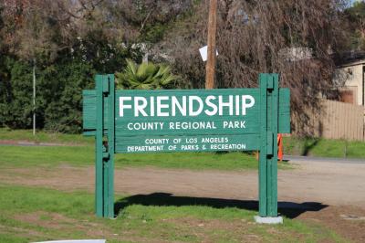 Deane Dana Friendship Park からの景観