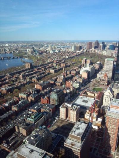 プルデンシャルセンターの展望階より