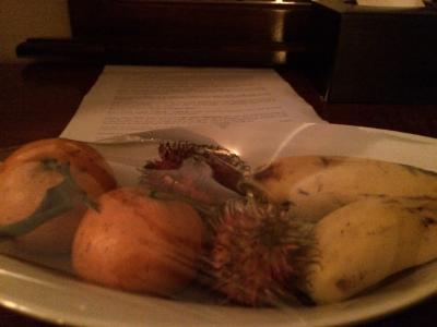 ウェルカムフルーツ