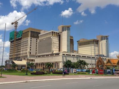 建物はちょっと古い。