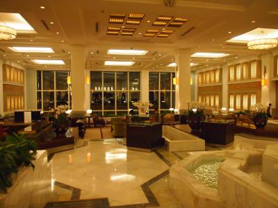 ホテルのロビーです