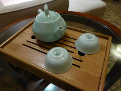 お茶のセットが中国式？