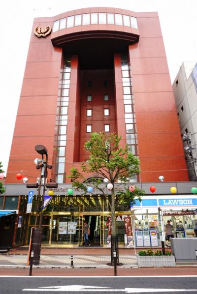 おしゃれな通りのおしゃれなホテル