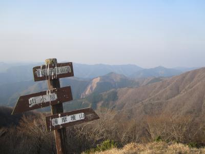 標高１３４４メートルの頂