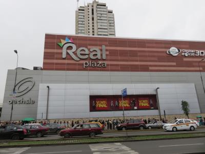 大きなショッピングセンターーです。