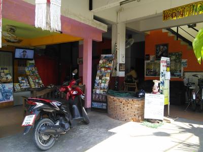 レセプション付近