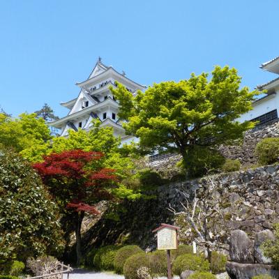 日本最古の木造再建城